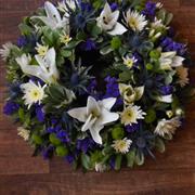 Lily and Thistle Wreath 
