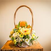 Posy Style Basket Arrangement