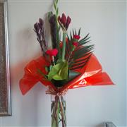 Valentines Glass Vase 