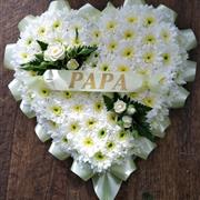 Small Massed Heart with sash 