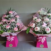 Raspberry Ripple Carnation Box 